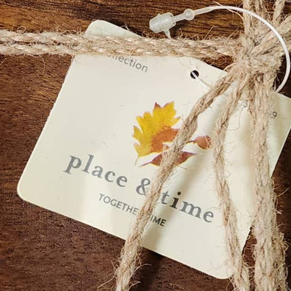 NWT - Set of 4 Place & Time Wooden Bowls/Dishes non-slip Pads Serving Trays 8" - Picture 5 of 6